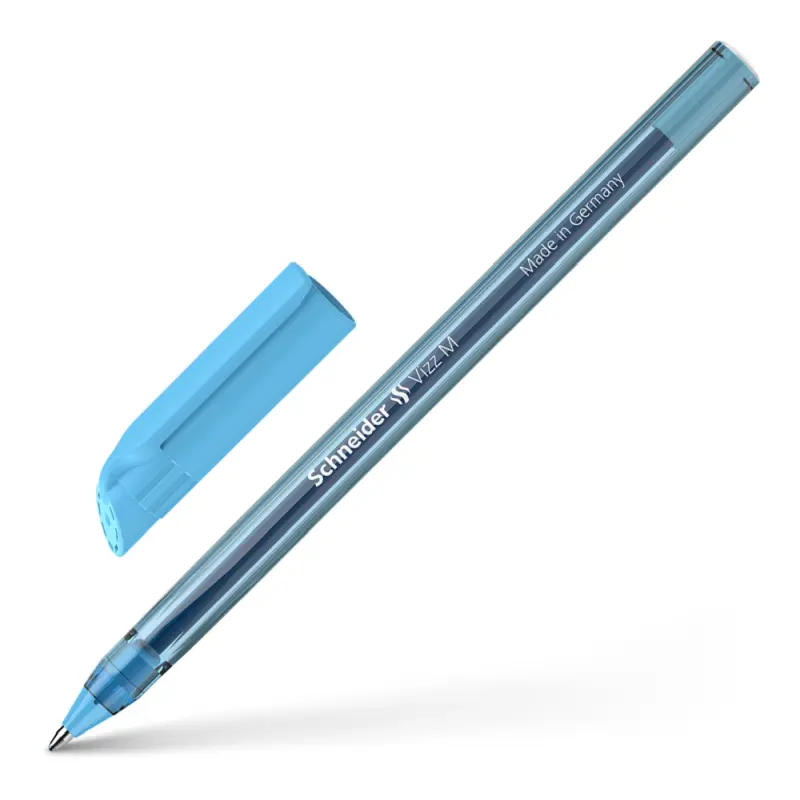 Ручка шариковая светло-синяя
