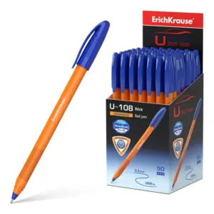 Pix cu cerneală albastră, 1.0 mm, ErichKrause U-108 Stick Orange