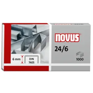 Capse 24/6 Novus 1000 cut