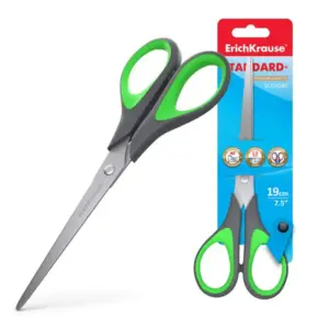 Foarfeca 19cm ErichKrause Standard+ 35100 blister