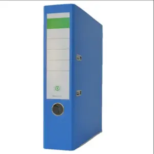 Папка регистратор A4 5cm PP/картон EU Biella синяя