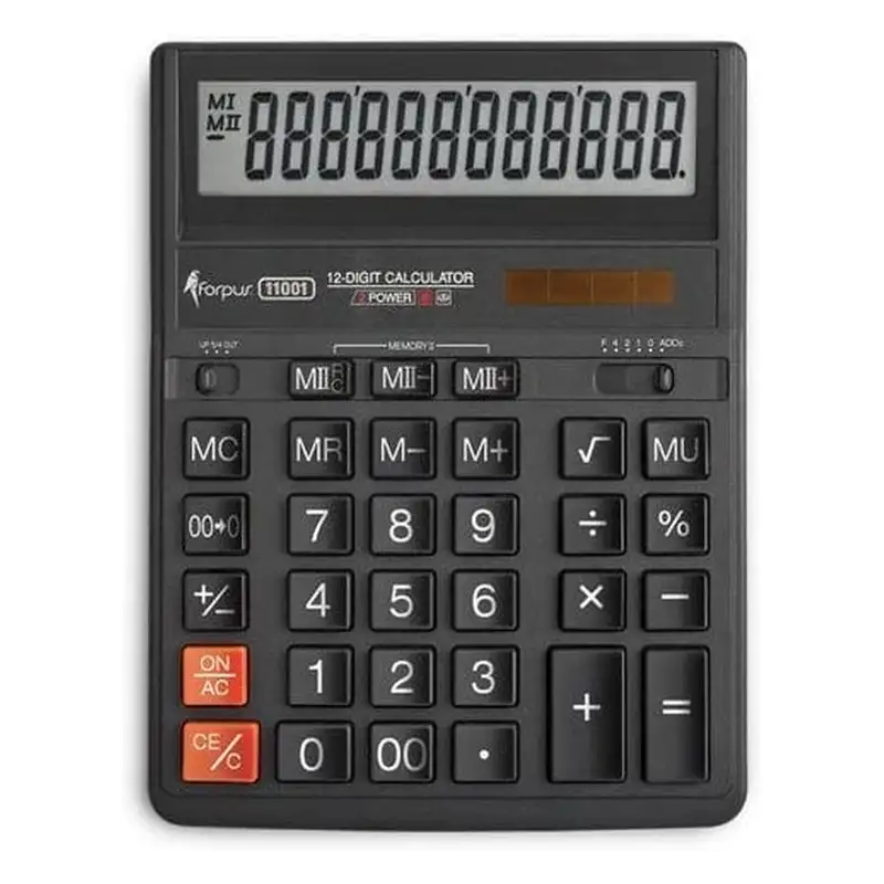 Калькулятор 12 разрядов Forpus FO11001