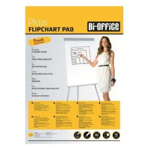 Hartie flipchart 40 file 58X81 cm A1 BI-SILQUE