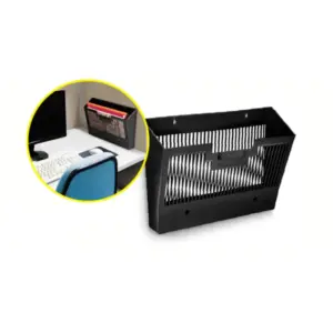 Лоток настенный вертикальный CEP черный 1 шт.