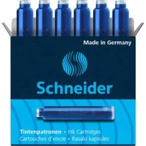 Cerneala cartridge Schneider 6 set blue