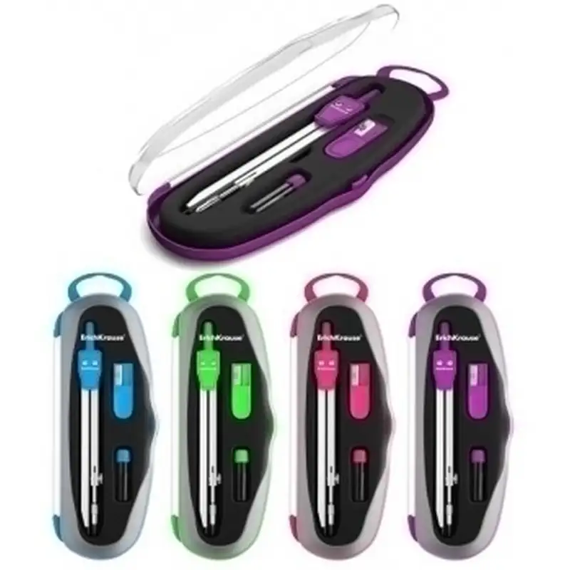 Trusă de geometrie ErichKrause School 3 piese