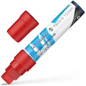 Маркер с акриловой краской, 15мм Schneider 330 красный