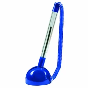 Pix cu suport si spirala plastic Forster albastru