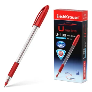 Pix ErichKrause U-109 R 1.0 mm Transparent Classic Stick&Grip