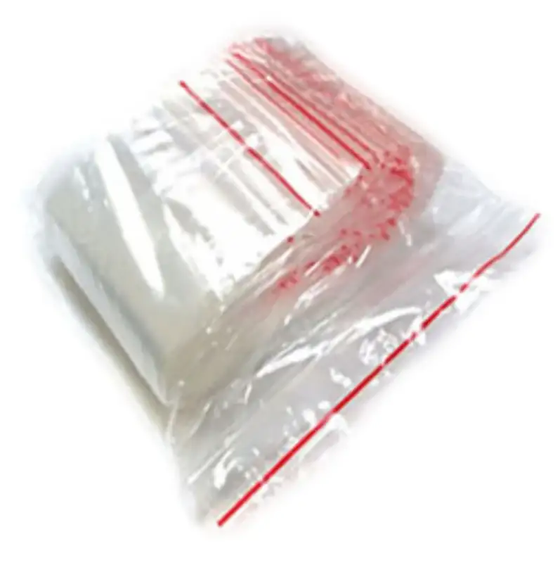 Punga plastic zip 70x50mm cu fermoar 100set