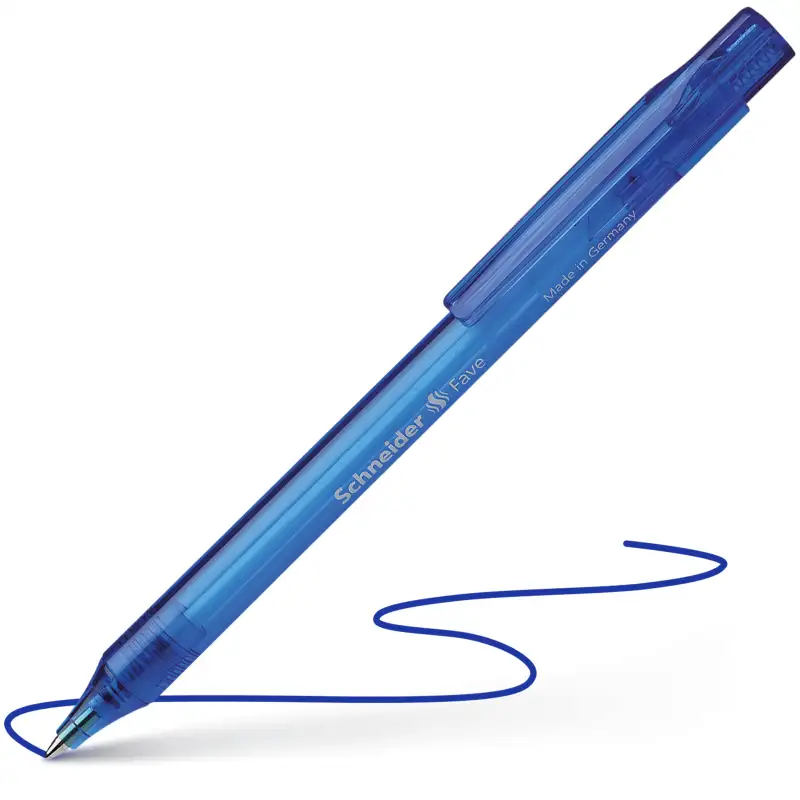 Pix cu bila Schneider Fave 0,7mm albastru