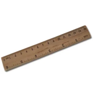 Линейка деревянная 15 см JS7201