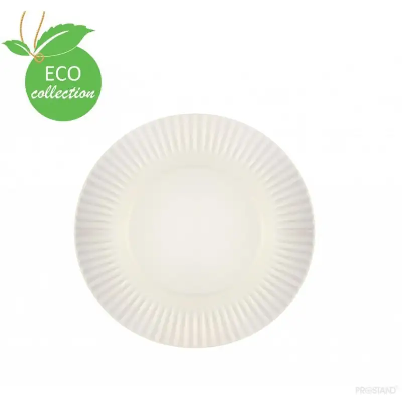 Тарелка бумажная BIO 210мм 12шт VH-0210