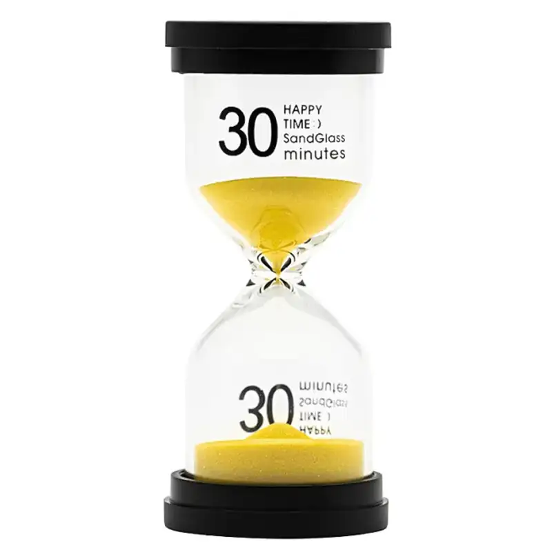 Clepsidră în culori pastelate, 15min/30min