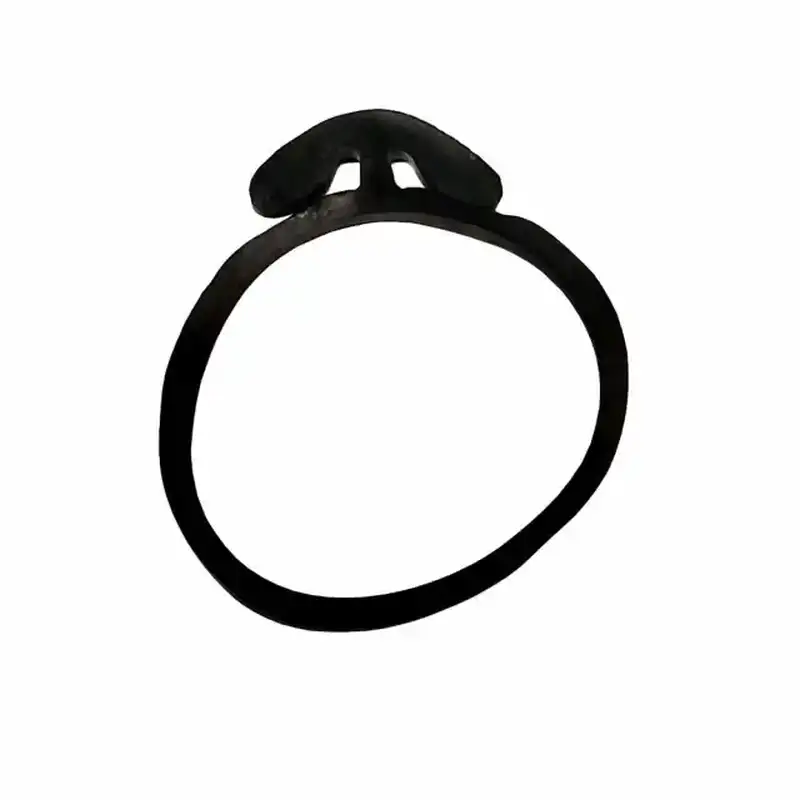 Bandă din cauciuc cu ancoră Forster, neagră, 100 g, 60 × 3 × 2 mm