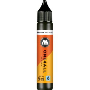 Акриловая краска-заправка MOLOTOW ONE4ALL, 30 мл, #180 Signal Black