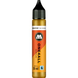 Акриловая краска-заправка MOLOTOW ONE4ALL, 30 мл, #228 Metallic Gold