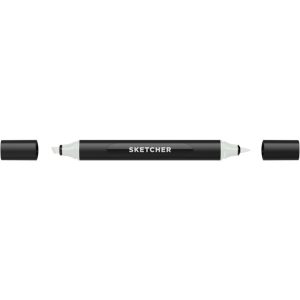 Графический маркер MOLOTOW SKETCHER TWIN, Brush + Chisel, GG490 Green Grey 2
