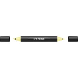 Графический маркер MOLOTOW SKETCHER TWIN, Brush + Chisel, K 400 Hemp Light