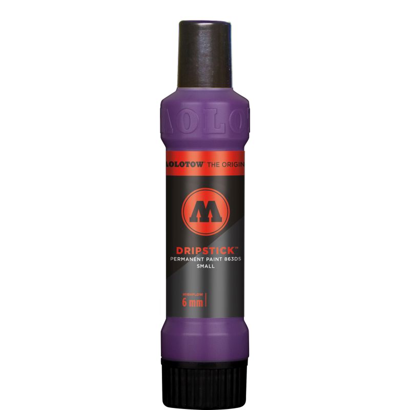 Marker permanent MOLOTOW DRIPSTICK 863DS, 6 mm, 30 ml, Purple