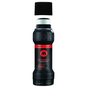 Перманентный маркер MOLOTOW DRIPSTICK COVERSALL 861, 25 мм, 100 мл, чёрный