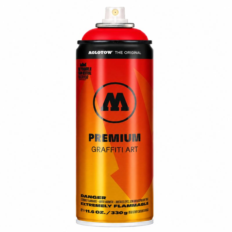 Аэрозольная краска MOLOTOW Premium Mad C Cherry Red №032, 400 мл